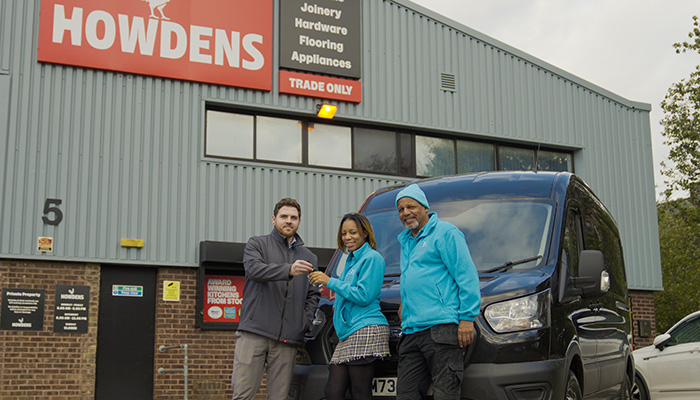 Howdens gives away £38,000 van in latest customer prize draw