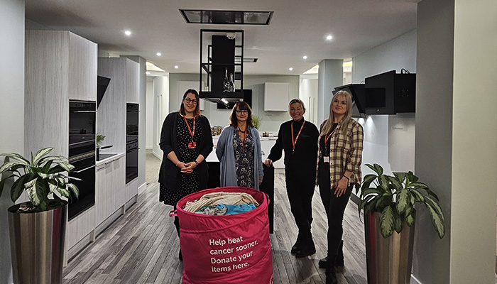Franke staff donate pre-loved items to support Cancer Research UK