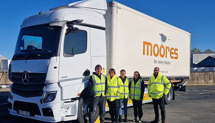 Moores boosts sustainability credentials with new fuel-saving trucks