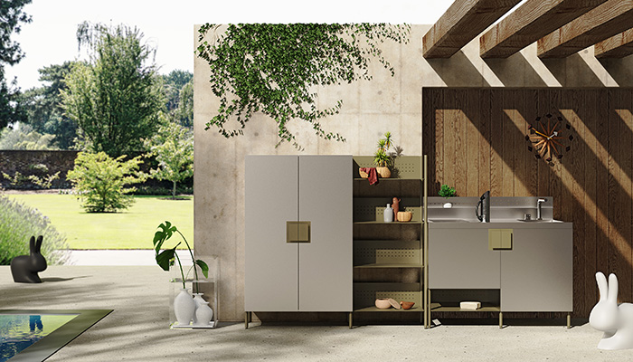Abimis to unveil updated Àtria outdoor kitchen at Milan Design Week
