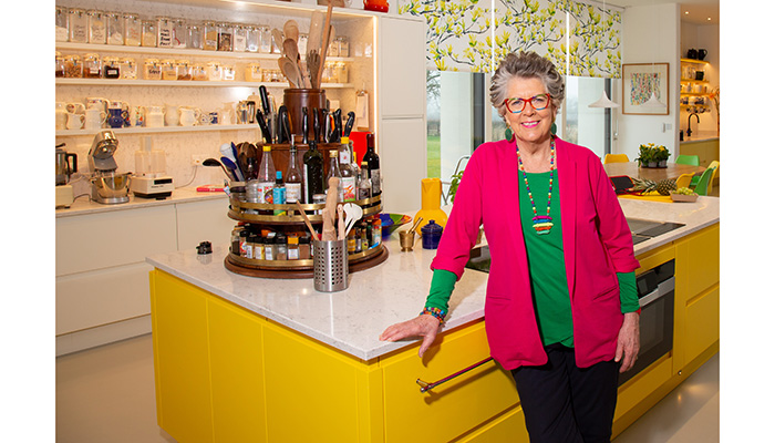 Prue Leith presents new cooking show from her Omega kitchen