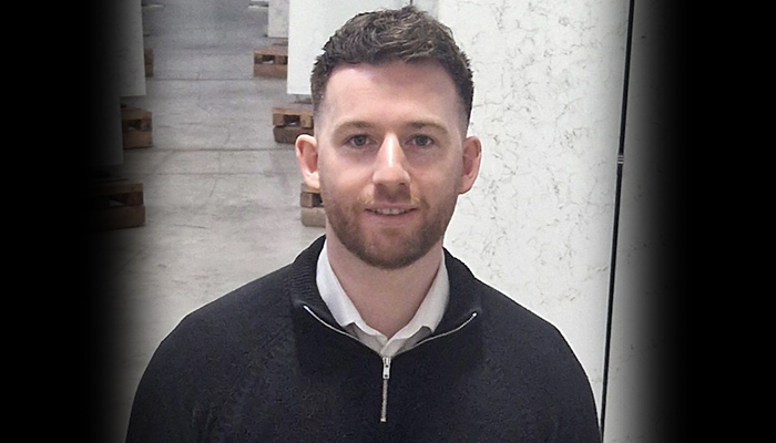 CRL Stone welcomes Jordan Borrow as sales rep for the North West