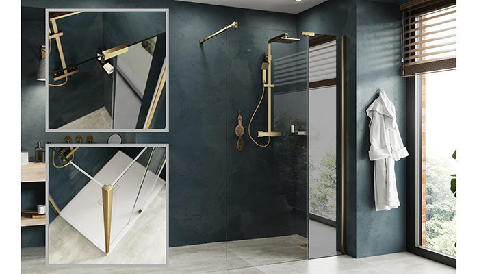 Kudos adds design features to complement Ultimate wetroom panels