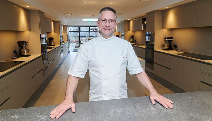 Caesarstone worktops chosen for Alain Roux's new Culinary School