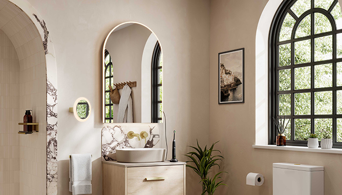 10 of the latest mirror designs for next-level bathroom elegance