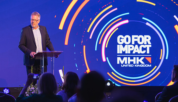 MHK welcomes attendees to conference under the banner 'Go For Impact'