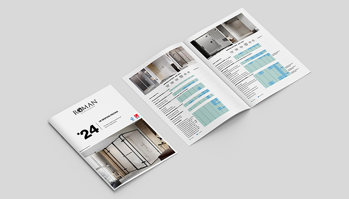 Roman introduces new Bespoke Shower Brochure for retailers