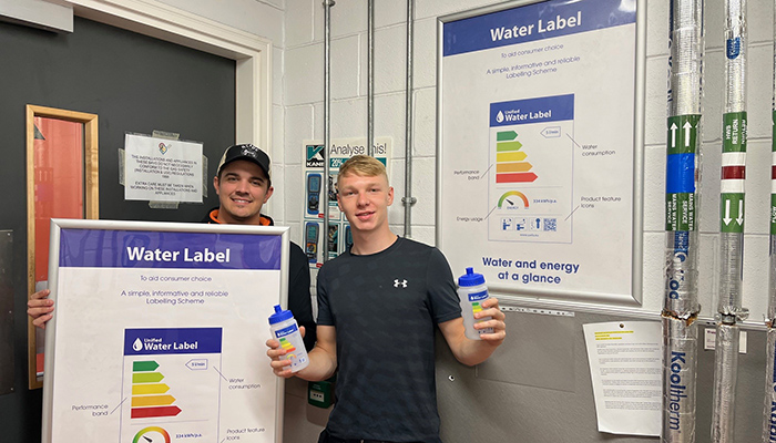 Unified Water Label Association partners with Bolton College