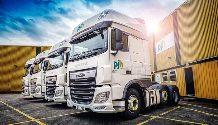 PJH invests in growing delivery fleet with 34 new vehicles