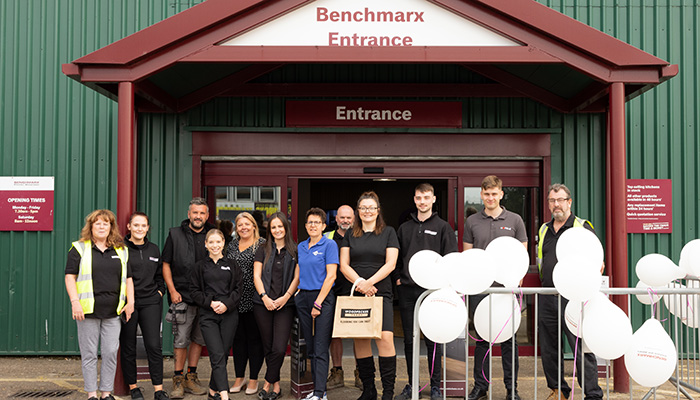 Benchmarx showroom in Northampton reveals major refurbishment