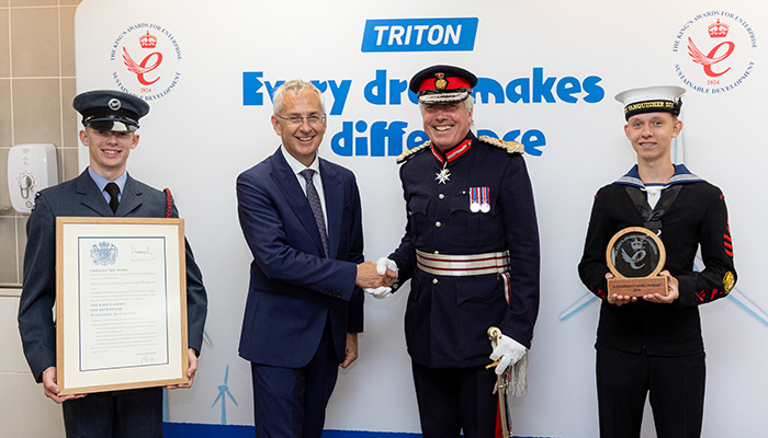 Triton Showers presented with King's Award for Enterprise