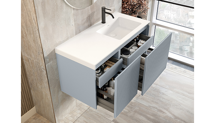 Tissino launches Stratto contemporary bathroom furniture collection