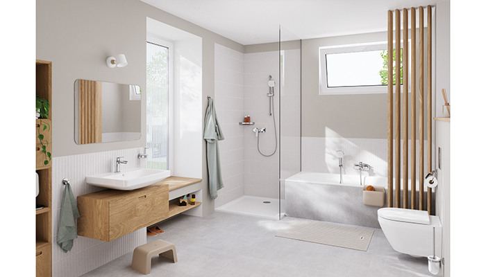 Grohe introduces new Cubeo bathroom tap collection