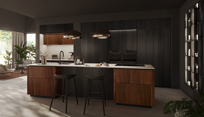 Rotpunkt introduces new wood finishes reflecting trend for darkness