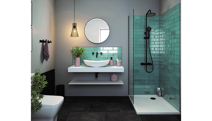 Waterline adds new Floating Vanity Shelves to bathroom collection