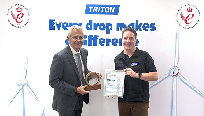 Triton Showers achieves Carbon Neutral certification for 3rd year