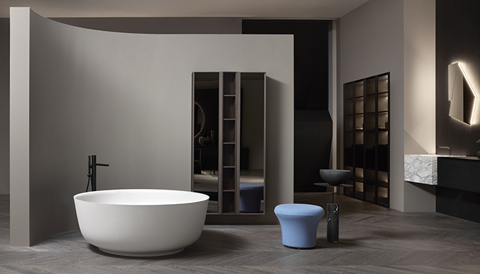 Antonio Lupi introduces Orion bath in Cristalplant version