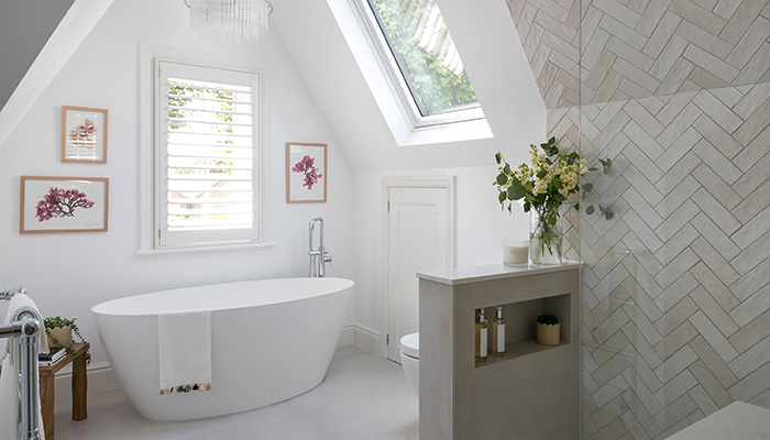 How Simply Bathrooms created a stunning design in a tricky loft space