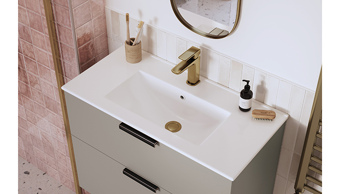 Brushed bronze finish joins more Bathrooms to Love brassware ranges