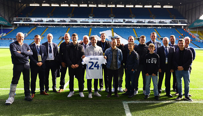 Wödår takes to the pitch with sponsorship of Leeds Utd’s Max Wöber