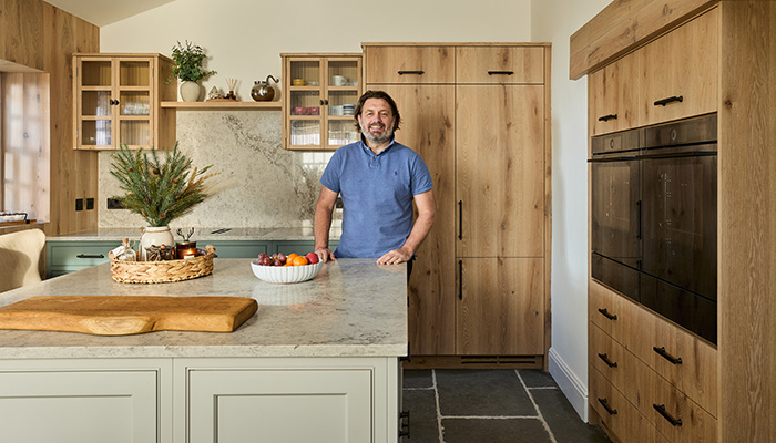 Celebrity chef Shaun Rankin showcases his custom farmhouse kitchen