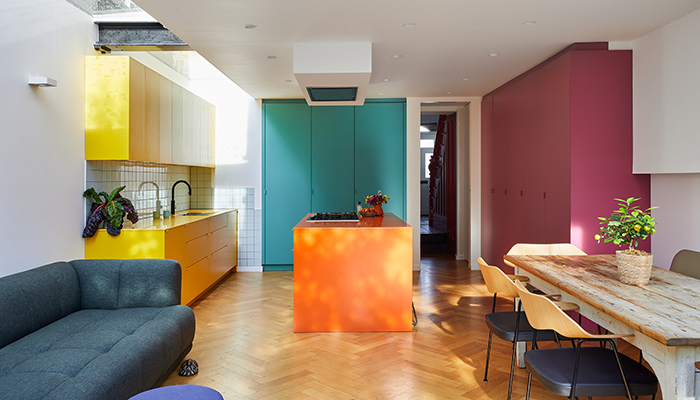 How Cato Creative brought a scheme to life with bold blocks of colour