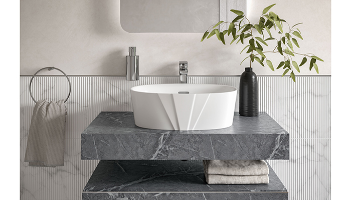 PJH expands washbowl collection with Art Deco inspired basin