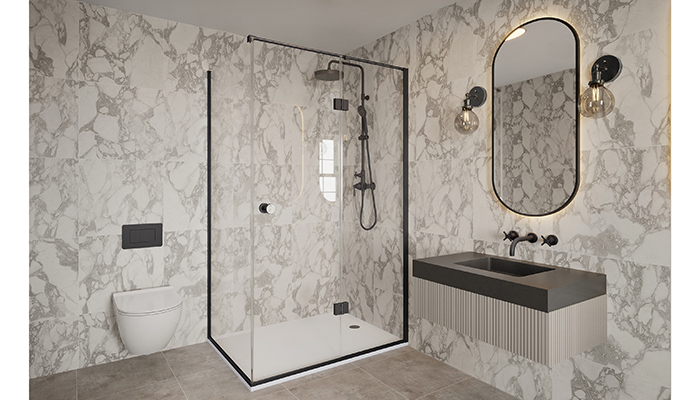 The Shower Lab introduces Brushed Gunmetal to collection
