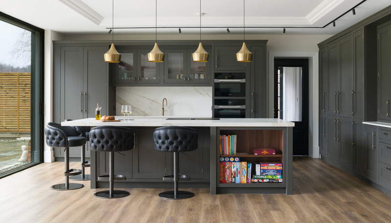 How Et Lorem maximised colour and texture in an elegant kitchen-living space