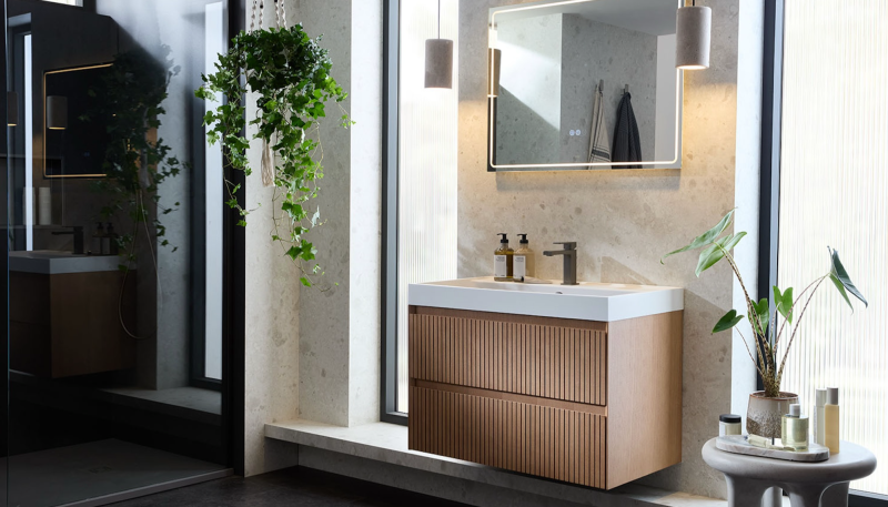 VADO introduces new Groove bathroom furniture collection