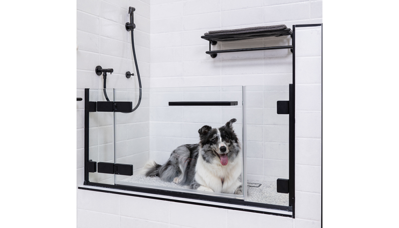 Merlyn launches new 'practical and premium' range of bespoke dog showers