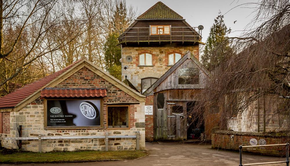 Everhot’s HQ and showroom at Coaley Mill, near Dursley, Gloucestershire