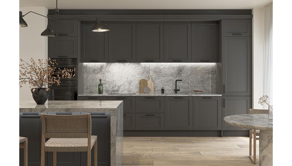 Mornington Beaded Graphite