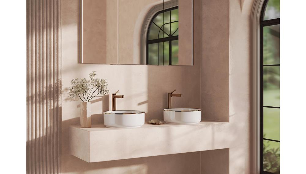 Odelle Recessed 120 Brushed Bronze Madox Harper