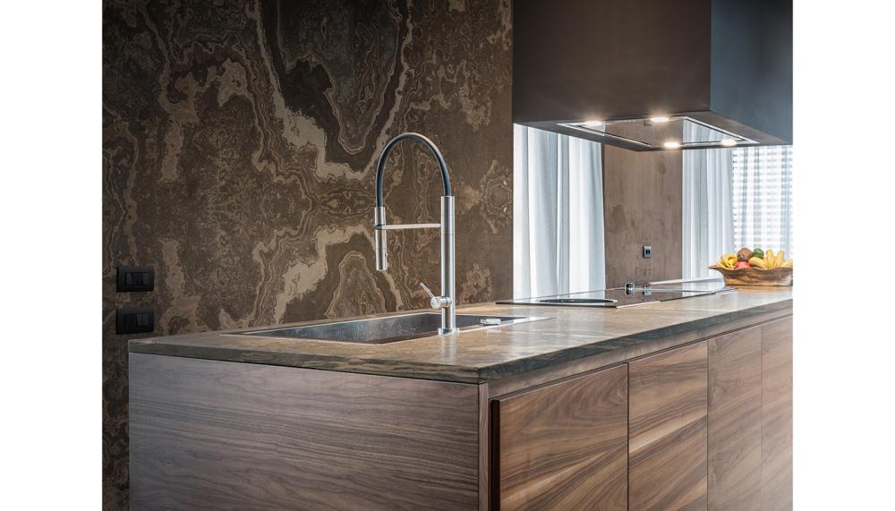 Eramosa marble kitchen