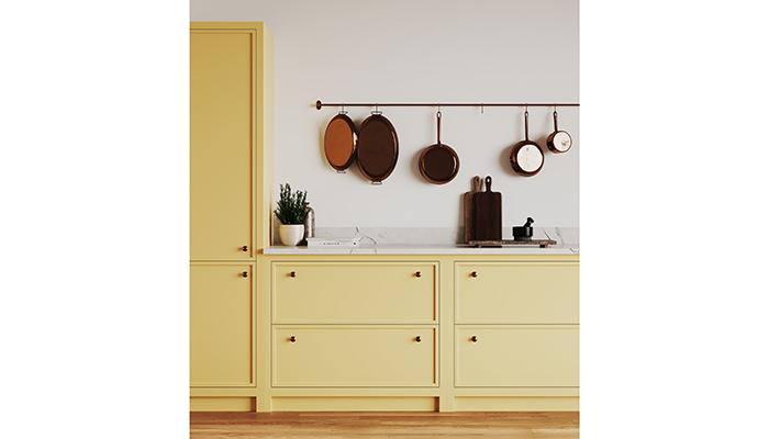 Olive & Barr's new skinny Shaker kitchen 