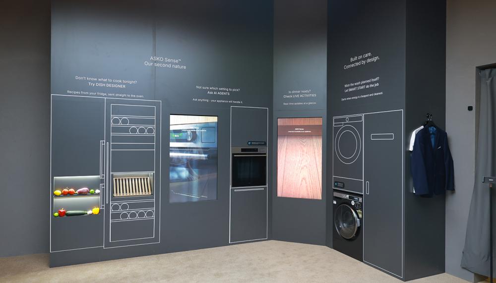 ASKO ‘Sense’ connected intelligence, is built into the ConnectLife app and the full portfolio of ASKO appliances with AI Agents to assist users: Dish Designer uses generative AI to turn ingredients into personalised meal ideas; Smart Start allows users to set a timelines for appliances; Live Activities brings progress directly to the iPhone