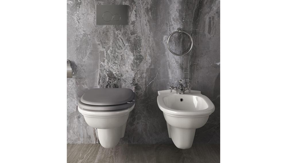 Effortlessly elegant, the RAK Washington wall-hung WC blends classic design with modern practicality making it the perfect choice for timeless bathrooms with a contemporary edge