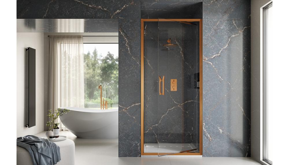 Part of the premium Harmony Collections, Flair Showers&rsquo; ETO shower enclosures benefit from its patented Click Fit, screw-free, assembly system