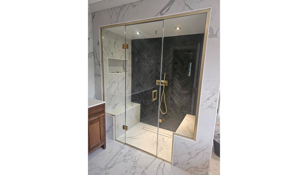 M2M By The Shower Lab guarantees a perfect fit for every corner, sloped ceiling or awkward space in the bathroom