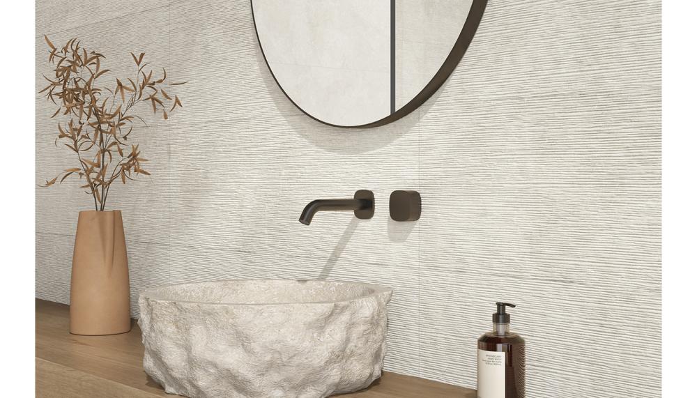 Salma Bone Decor Tiles by ITT Ceramic (www.ittceramic.com)