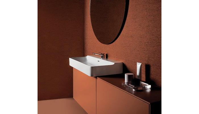 Ideal for introducing a warm, Mediterranean vibe to the bathroom, Ideal Standard’s Conca vanity unit in Matt Sunset features rich terracotta tones. The most popular furniture range from its Atelier collection, it comes in a range of colours, sizes and finishes