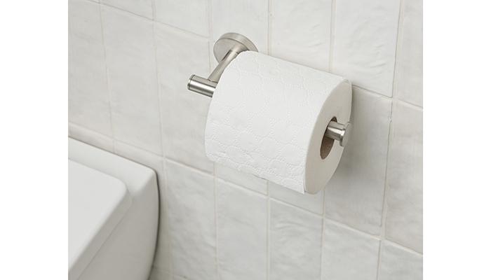 Pirlo toilet-roll holder in Brushed Nickel