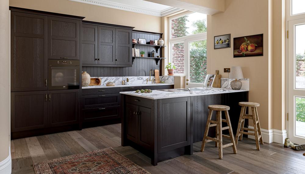 Crathorne kitchen in Carbon