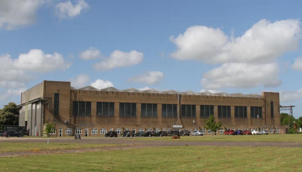 Naked Kitchens' HQ in an old RAF base in Norfolk