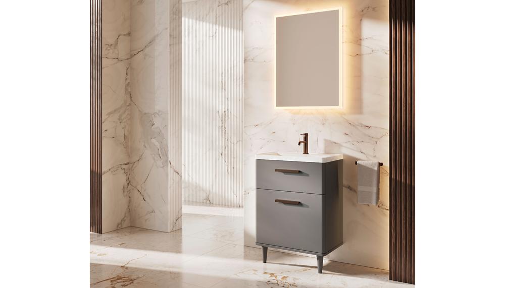 HiB&rsquo;s Sierra furniture is supplied ready to fit, with integrated storage. Furniture assembly is streamlined through quick‑connect, tool‑free push‑fit joints, while pre‑installed cable and pipe access channels and fully adjustable brackets make routing and wall‑mounting more forgiving on uneven surfaces and in tight spaces