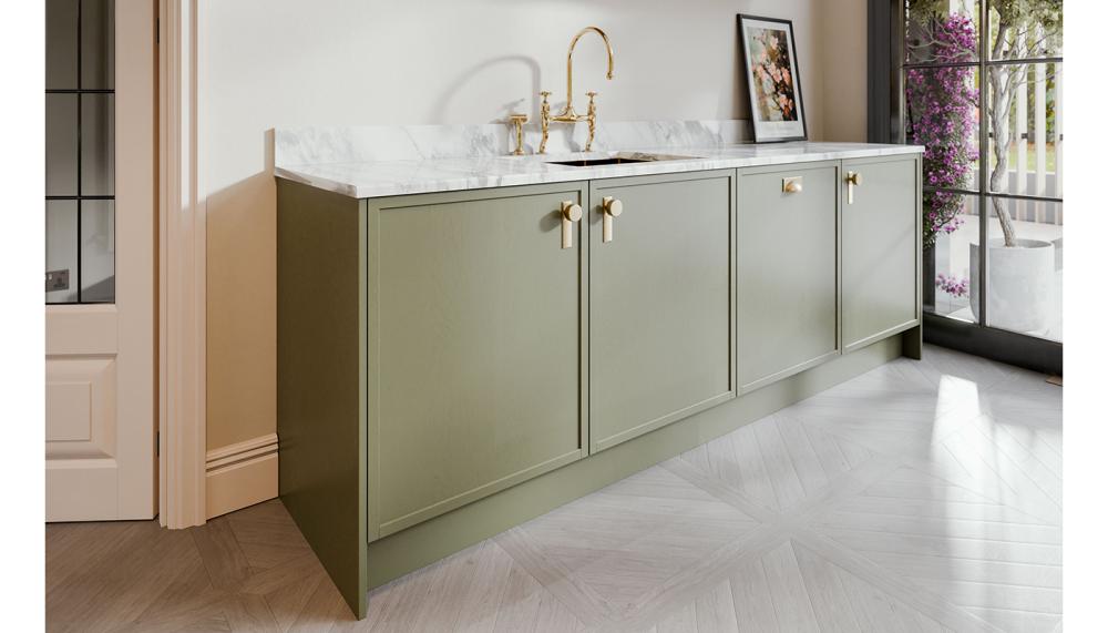 LochAnna Kitchens' Valina range in Olive