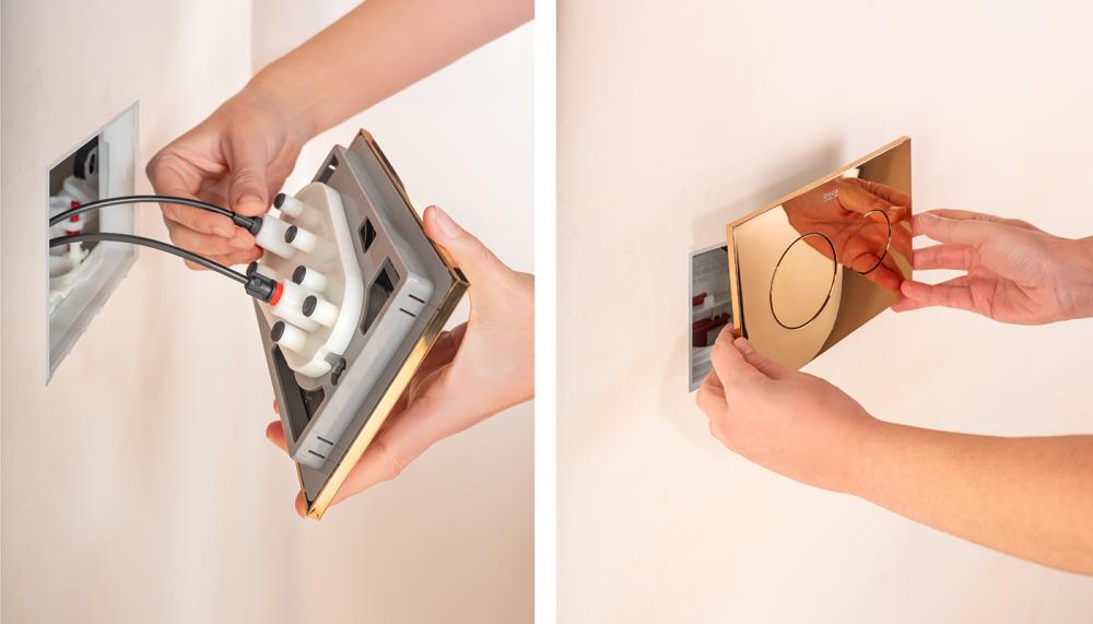 Roca&rsquo;s Duplo S twin cable WC installation system makes it easier to install and ensures smoother flushing along with a refined flush plate design