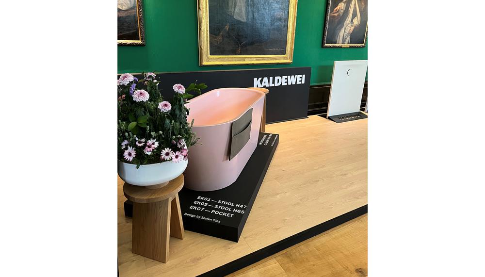Meisterst&uuml;ck Classic Duo Oval bath in Dusty Pink