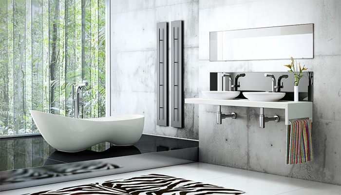 Curved and contoured to fit the body, Victoria + Albert’s Cabrits bathtub offers enhanced support for bathers of all sizes. Its special ‘double dip’ design makes the bath extremely comfortable and, with a maximum volume of just 176 litres, also one of the most water efficient in the V+A collection